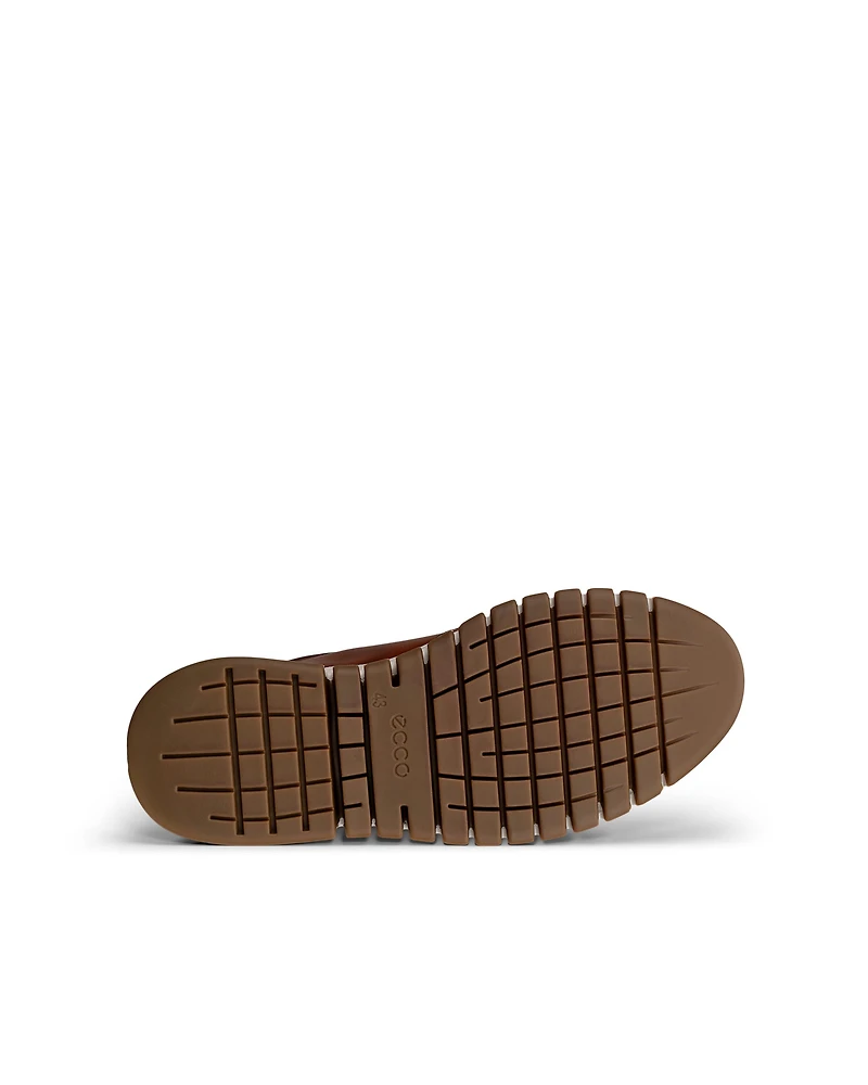 Men's ECCO® Gruuv Studio Leather Gore-Tex Hybrid Wingtip Derby Sneaker