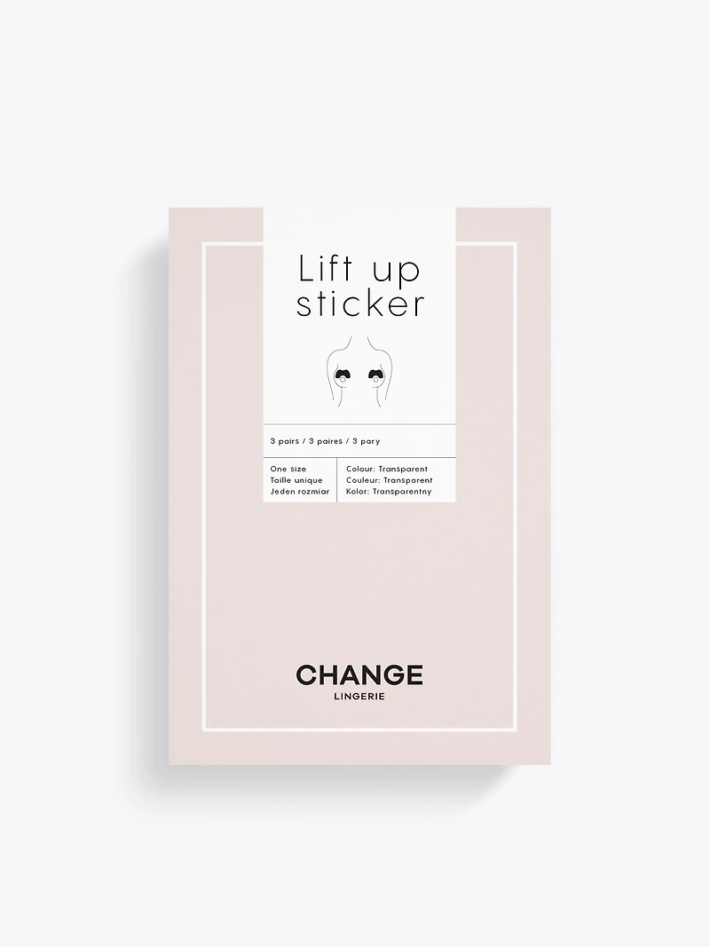 Lift up sticker