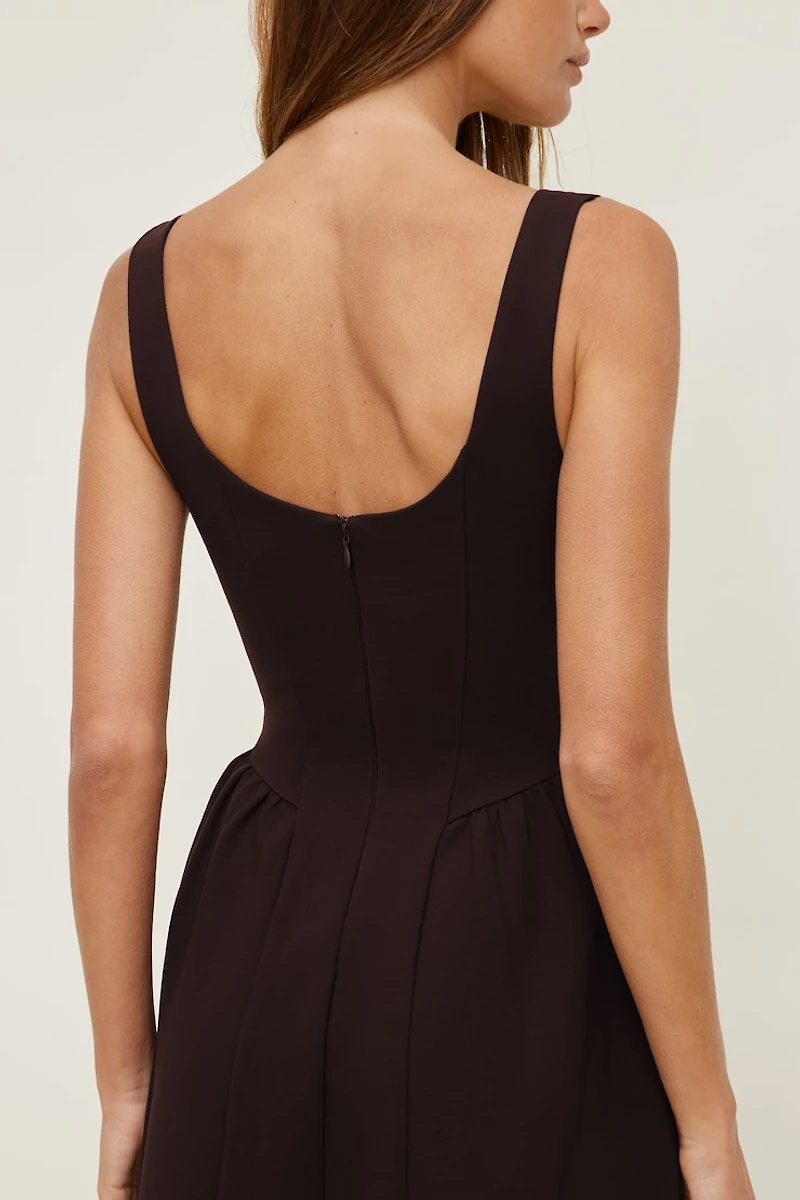 Irina Ponte Midi Dress