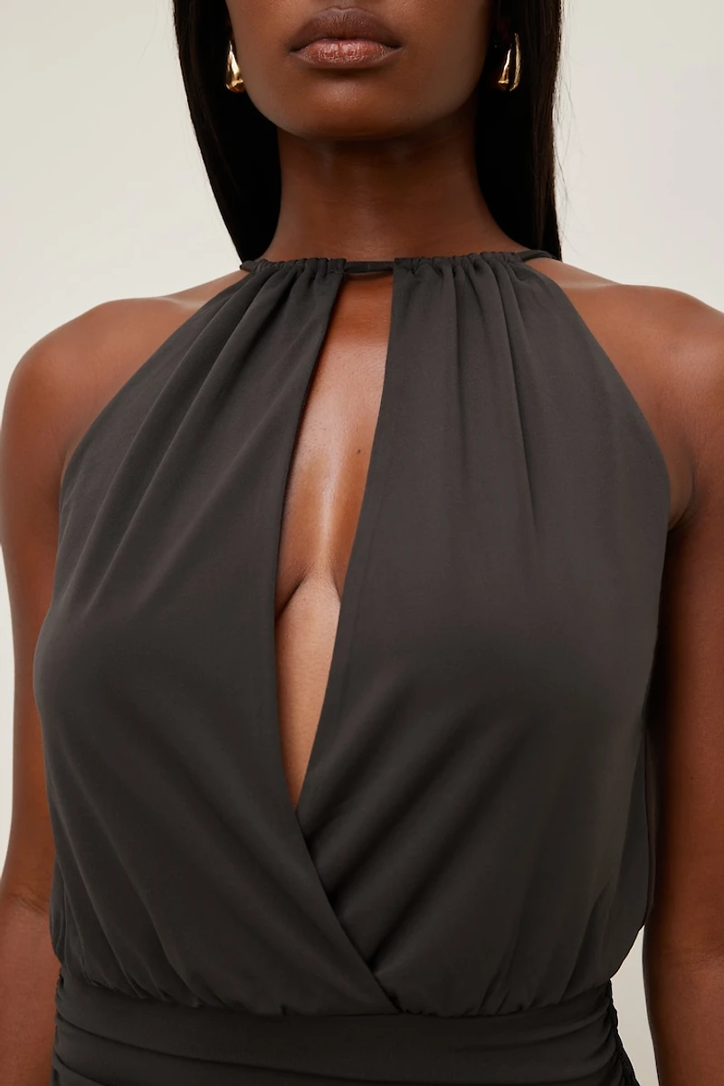 Sculpt Keyhole Mini Dress