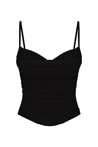 Ally Mesh Peekaboo Bustier
