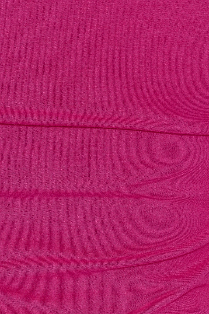 StretchTerry™ Mock Neck Zippy