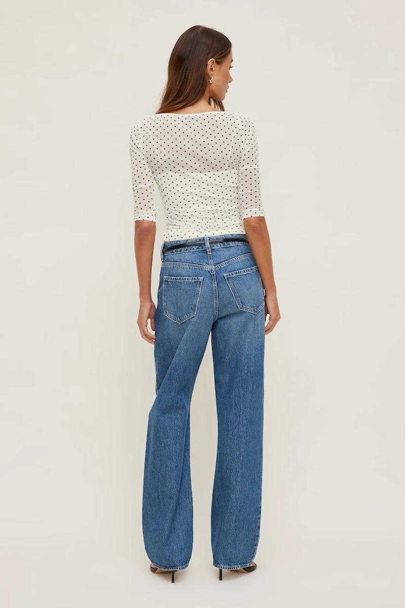 Maude Mesh Top