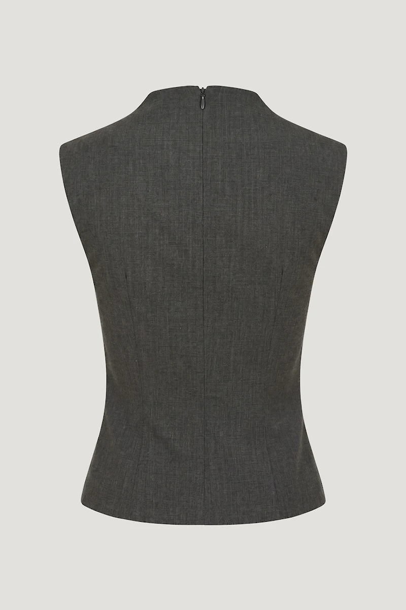 Haut à col montant