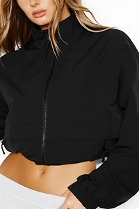 Long Water Repellent Windbreaker