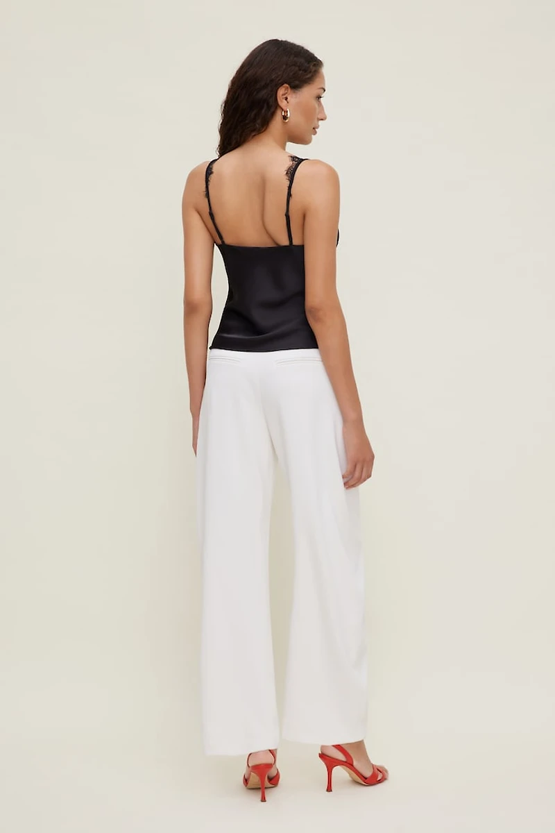 Satin Lace Cami Top