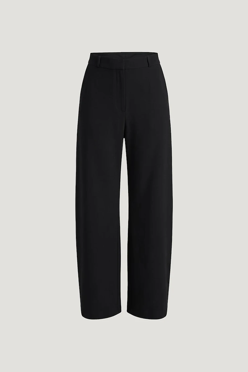 Andie Mid Rise Barrel Leg Pants