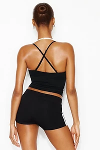 StretchTerry™ Striped Micro Shorts
