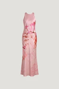 Andy Satin Maxi Dress