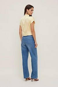 Ella Layered Satin Blouse