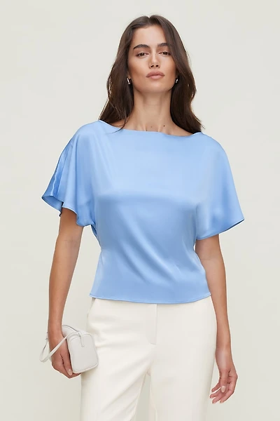 Farra Satin Blouse