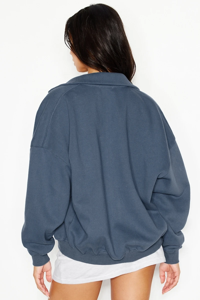 Sweatshirt UltraFleece à encolure montante et glissière intégrale