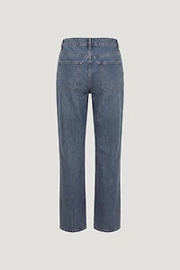 Mika Mid Rise Relaxed Straight Leg Jeans