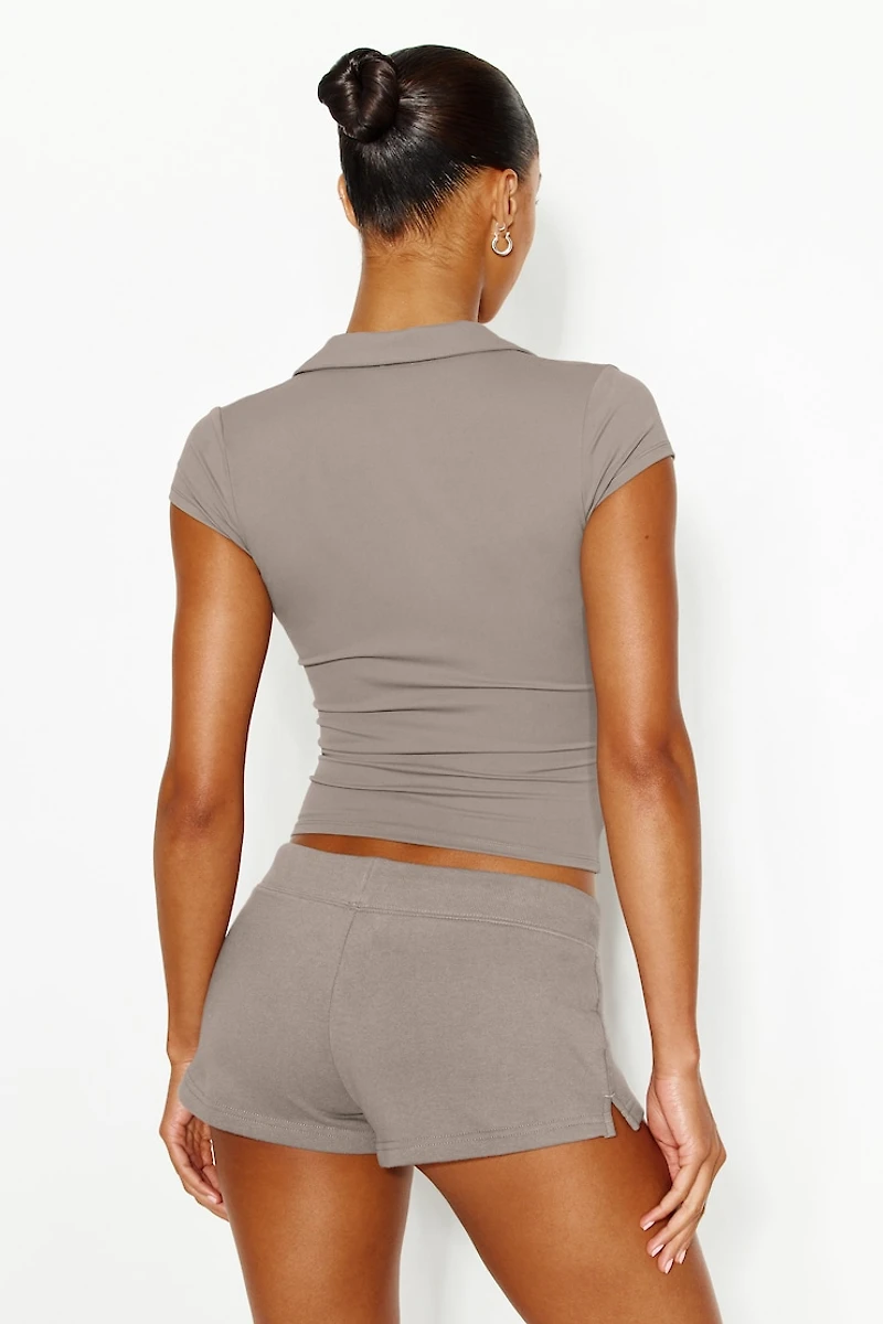 Haut polo Sleek à manches courtes