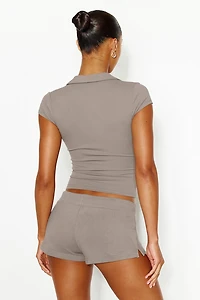 Haut polo Sleek à manches courtes