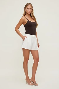 Sculpt Scoop Neck Shelf Bra Bodysuit