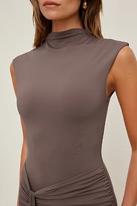 Robe maxi sculptée Talia