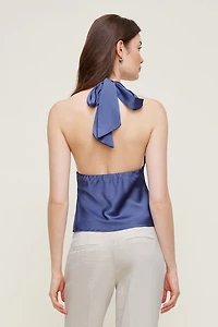 Satin Halter Top