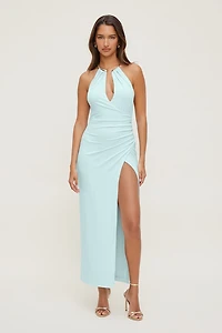 Sculpt Necklace Maxi Dress