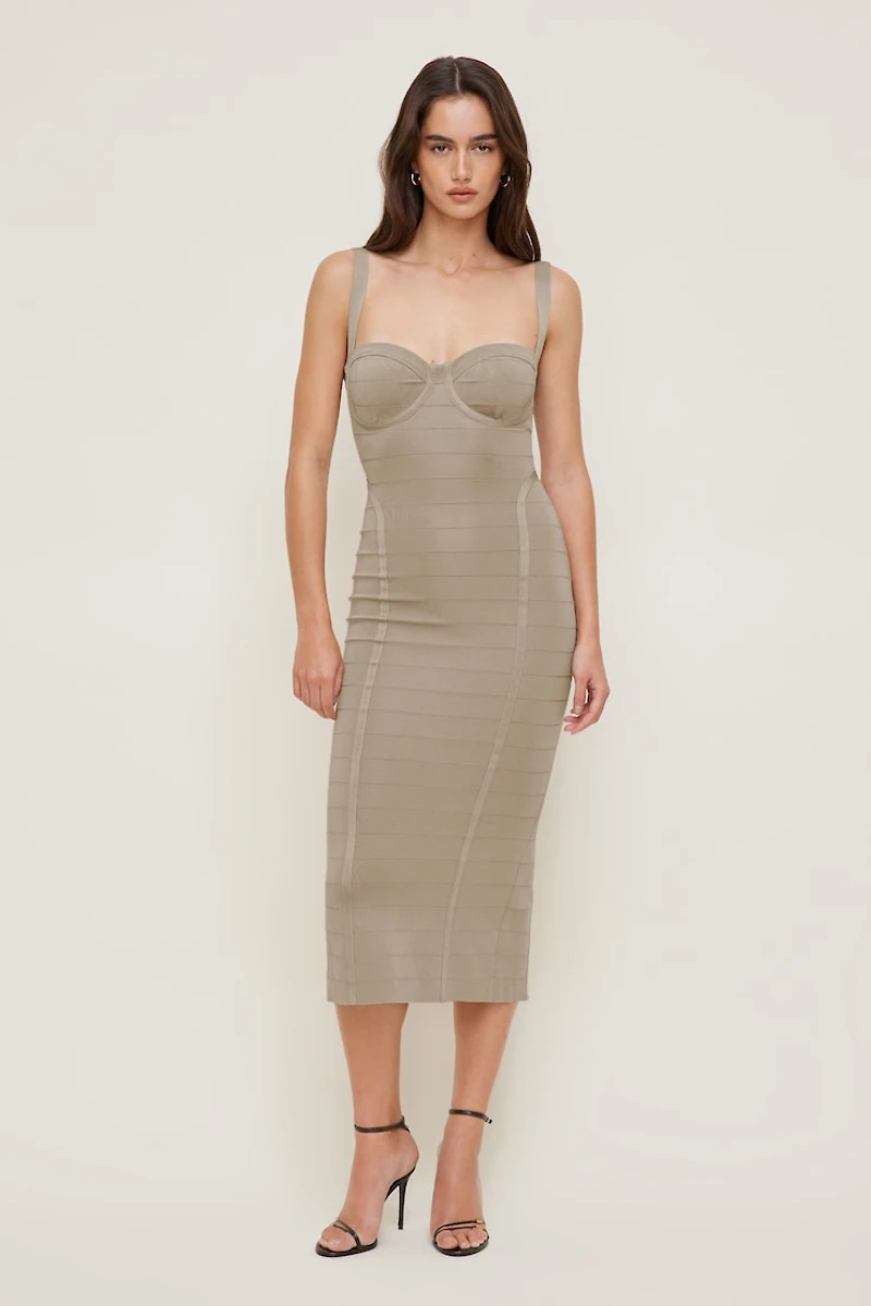 Bandage Midi Dress