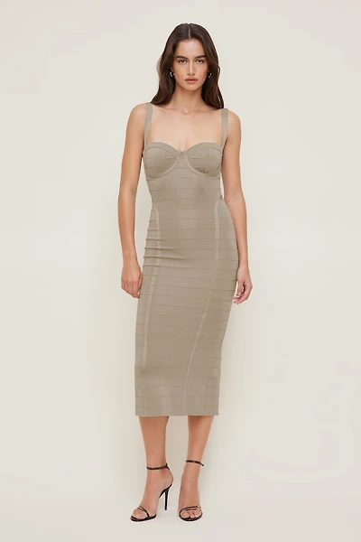 Bandage Midi Dress
