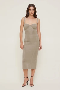 Bandage Midi Dress