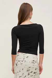 Maude Cotton Spandex T Shirt