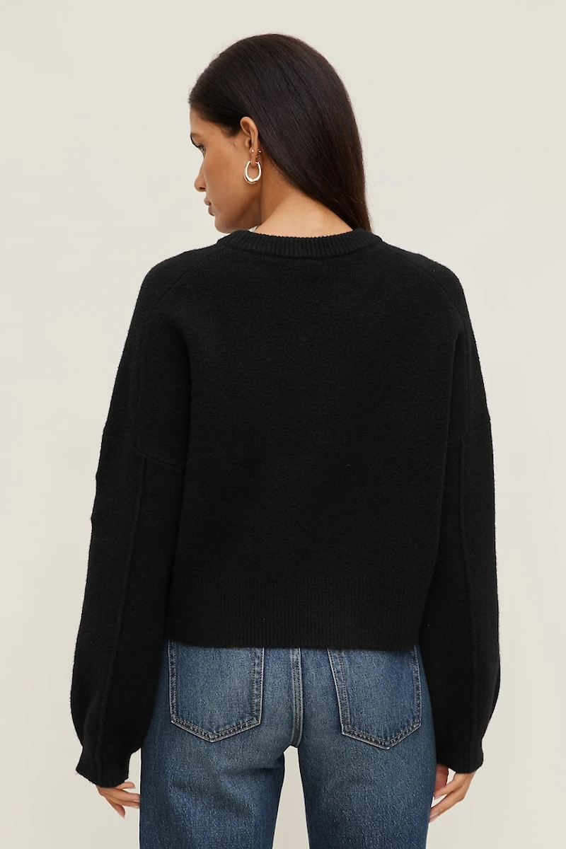 Rylie Balloon Sleeve Sweater