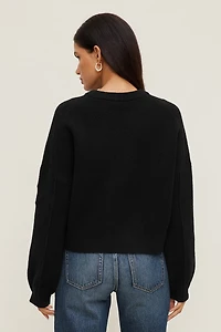 Rylie Balloon Sleeve Sweater