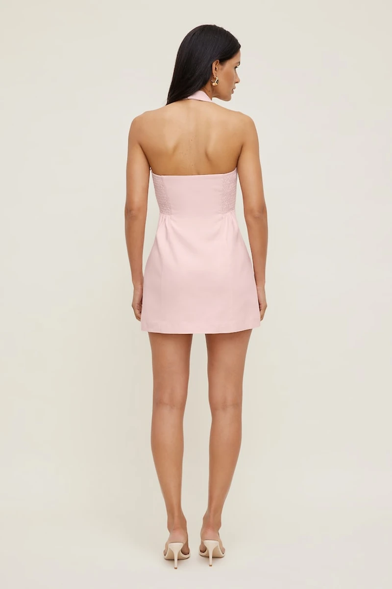 Alaya Linen Mini Dress