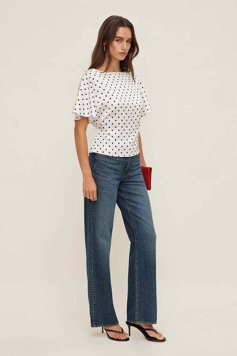 Farra Satin Blouse