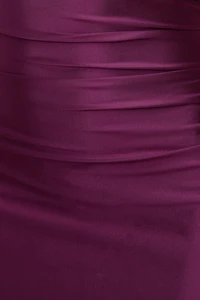 Jayde Stretch Satin Midi Dress