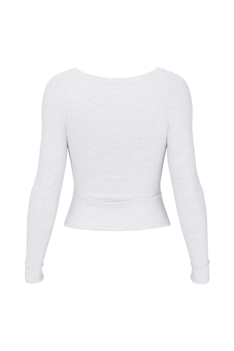 SnatchRib Crossover Longsleeve Top