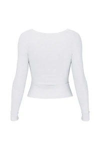 SnatchRib Crossover Longsleeve Top