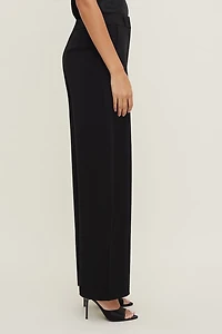 Andie Mid Rise Barrel Leg Pants