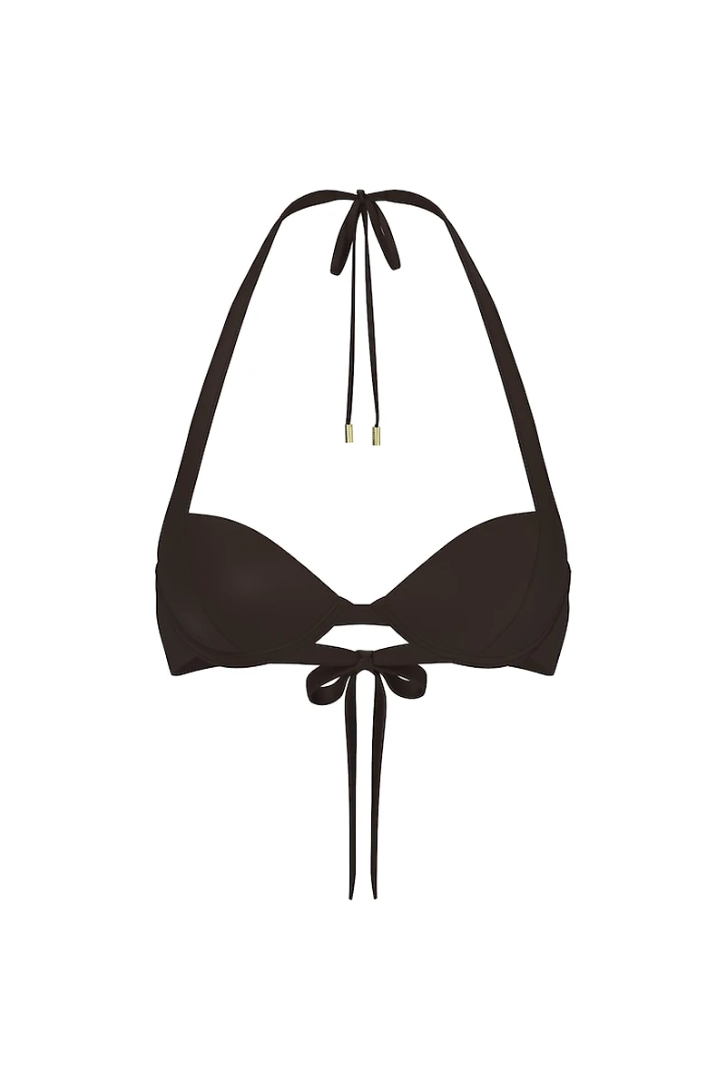 Haut de bikini licou avec armatures