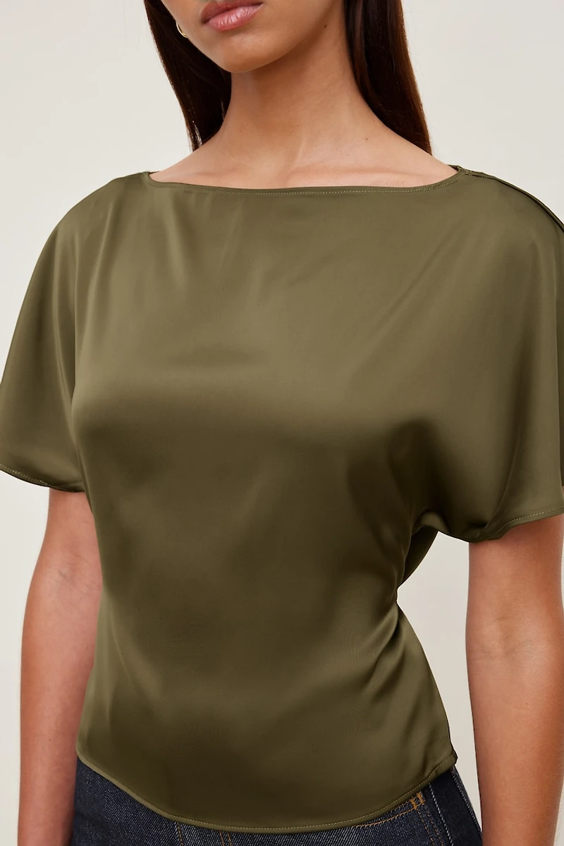 Farra Satin Blouse