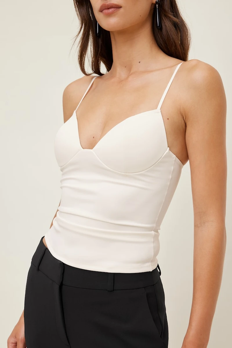 Mindi Padded Bustier Top