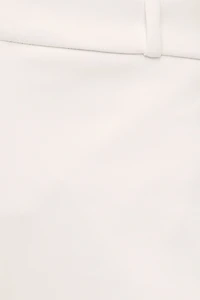 Pantalon à jambe ballon et taille mi-haute