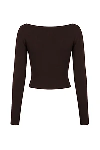 Ryan Fitted Boatneck Sweater