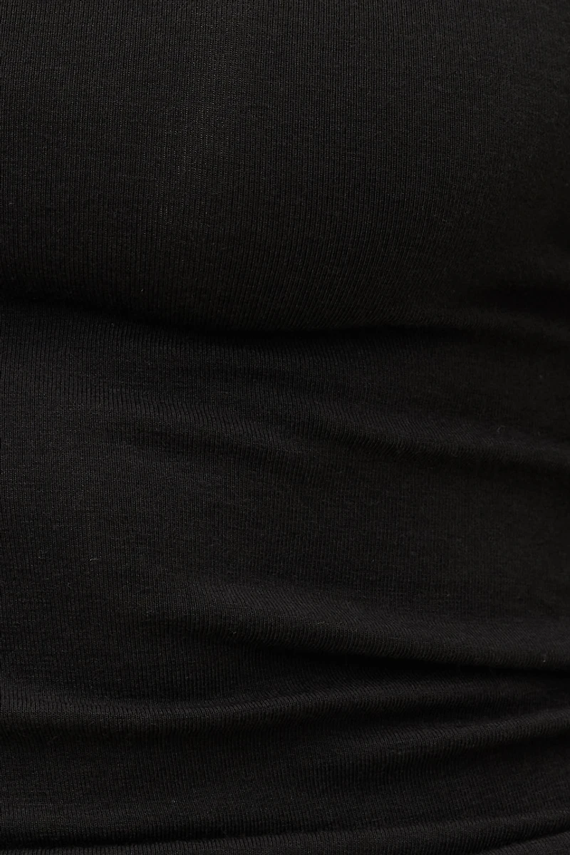 Fitted Turtleneck Top