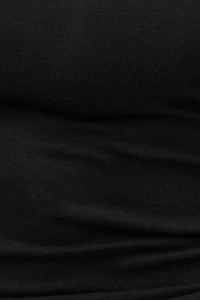 Fitted Turtleneck Top