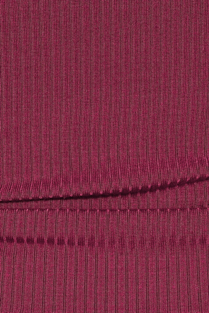 Open Neck Ribbed Cami Top