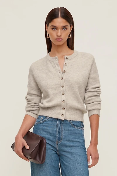 Rebecca Crewneck Cardigan