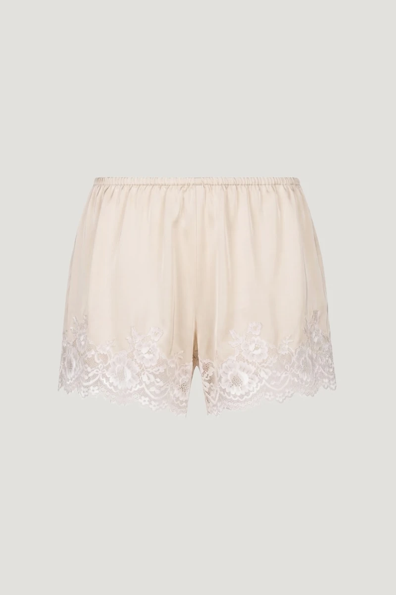Lace Satin Shorts