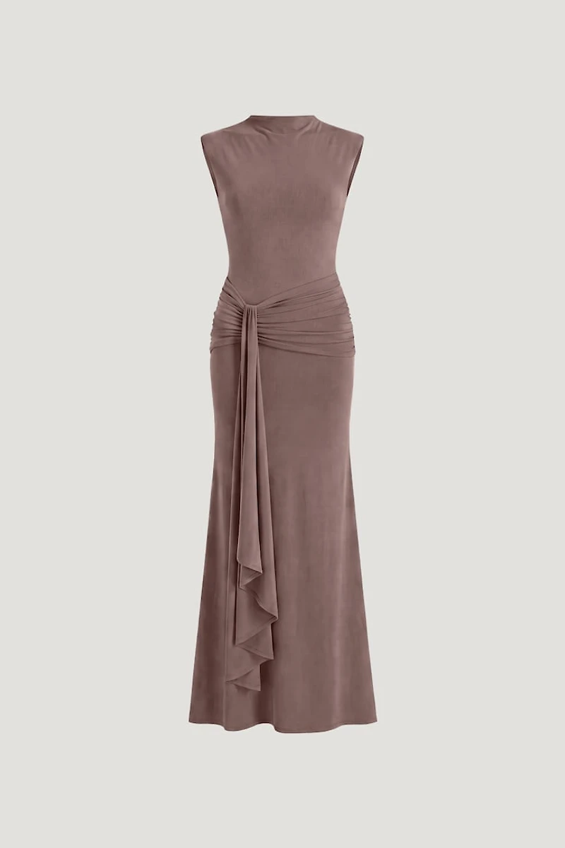 Robe maxi sculptée Talia