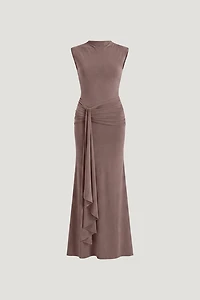 Robe maxi sculptée Talia