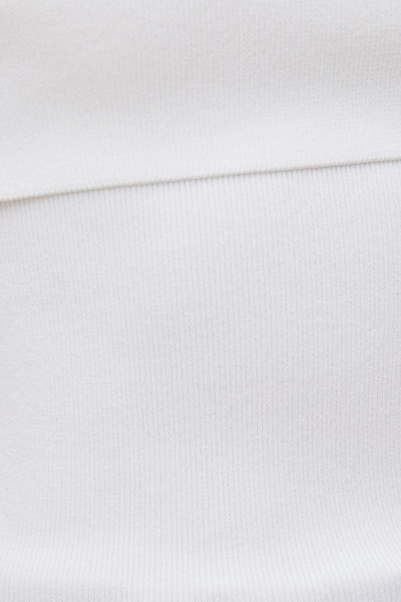 Foldover Off Shoulder Sweater