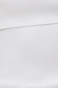 Foldover Off Shoulder Sweater