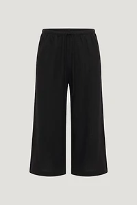 Leo Linen Capri Pants
